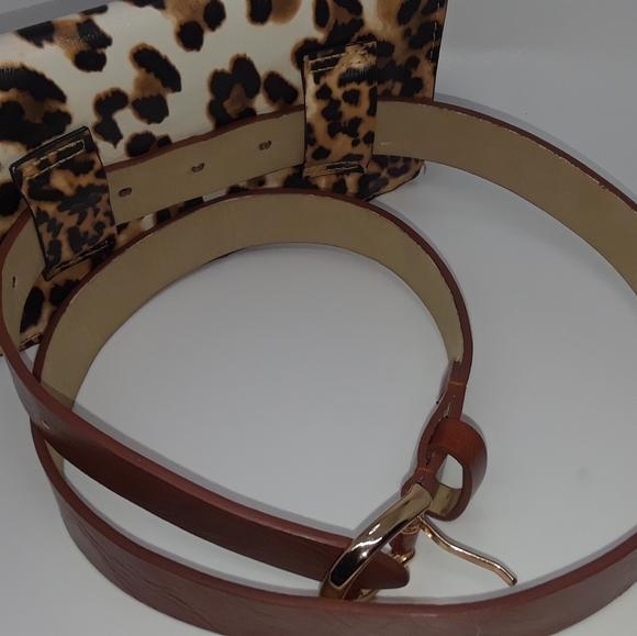 Faux Leather Leopard Print bag - Picture 5 of 5